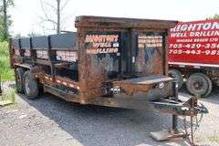 2018 QUALITY 7'X12' TANDEM AXLE DUMP TRAILER