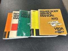2-1972 & 3-1973 CHEVROLET FISHER BODY SERVICE MANUALS