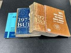2 - 1971, 1 - 1973 & 1 -1974 BUICK SERVICE MANUALS
