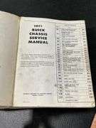 2 - 1971, 1 - 1973 & 1 -1974 BUICK SERVICE MANUALS