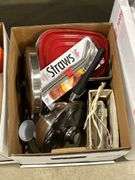 3 BOXES OF ASSORTED KITCHEN ITEMS