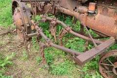 ALLIS CHALMERS 'C' STEEL WHEEL TRACTOR WITH CULTIVATOR