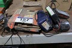 BATTERY OPTIMIZER & ASSORTED BATTERY CHARGERS