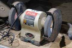 RYOBI 8" BENCH GRINDER - MODEL W0219 12141