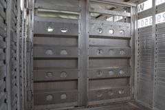 2008 EBY 20' ALUMINUM 5TH WHEEL STOCK TRAILER