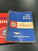 2 - 1960 & 1 - 1961 BUICK SERVICE MANUALS