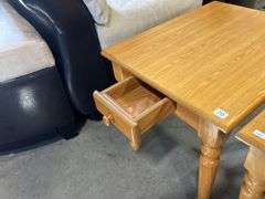 TWO SIDE TABLES - 18"X22"X19"