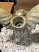 PLASTER GARGOYLE PLANTER - 20"X18"