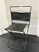 MINIATURE ANTIQUE FOLDING CHAIR