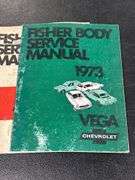 2-1972 & 3-1973 CHEVROLET FISHER BODY SERVICE MANUALS