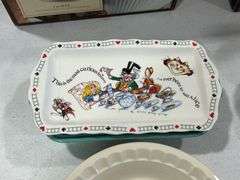 PIE PLATE & 2 SERVING DISHES