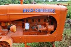 1944 ALLIS CHALMERS WF STYLED ON STEEL TRACTOR