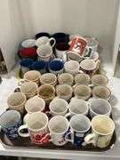 LARGE GROUP OF MUGS