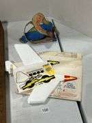 VINTAGE YOGI WALL CLIMBING BIRD AND VINTAGE STUNT PLANE