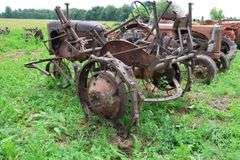 ALLIS CHALMERS 'C' STEEL WHEEL TRACTOR WITH CULTIVATOR