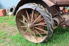 ALLIS CHALMERS E 20-35 TRACTOR ON STEEL