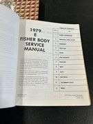 1978 & 2-1979 CHEVROLET FISHER BODY SERVICE MANUALS