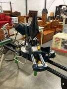 MASTERCRAFT HAWKEYE 10" SLIDING COMPOUND MITRE SAW & STAND