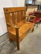 DEACONS BENCH - 45"X17"X42"
