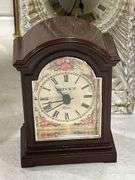 5 SHELF CLOCKS & 1 WALL CLOCK