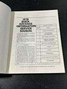 1978 & 1979 BUICK SERIVCE MANUALS