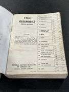 1962 & 1963 OLDSMOBILE SERVICE MANUALS