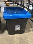 2 MASTERCRAFT 102L STORAGE TOTES WITH LIDS