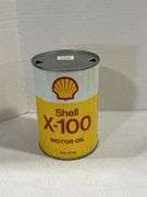 SHELL X-100 MOTOR OIL LITRE CAN