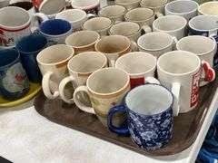 LARGE GROUP OF MUGS