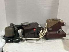 2 VINTAGE VIEWMASTERS & 1 SLIDE PROJECTOR
