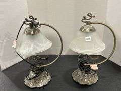 PAIR OF TABLE LAMPS - 15"