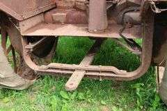 ALLIS CHALMERS E 20-35 TRACTOR ON STEEL