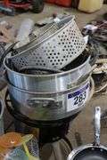 PROPANE BURNER, POTS & CAMPING DISHES