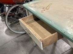 ENAMEL TOP TABLE