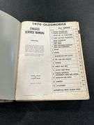 1969 & 1970 OLDSMOBILE CHASSIS SERVICE MANUALS