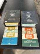 1964 & 1965 GM PARTS CATALOGUES & 1964 GM RADIO SERVICE MANUALS