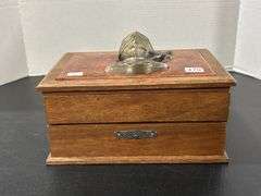 POPULAR GAMES IN WOODEN BOX - MISSING DOMINOES