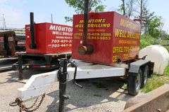 1977 HOMEBUILT TANDEM AXLE WATER TRAILER