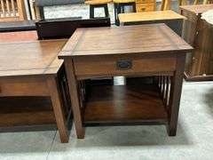 COFFEE TABLE AND TWO SIDE TABLES