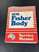 2 - 1976 & 1 - 1977 CHEVROLET FISHER BODY SERVICE MANUALS