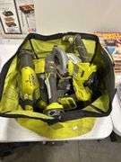 LOT OF RYOBI 18 VOLT CORDLESS POWER TOOLS