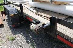 1977 HOMEBUILT TANDEM AXLE 20' PIPE TRAILER