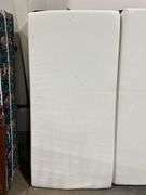 KING SIZE HEAD AND FOOT BOARD WITH RAILS AND SPLIT MATTRESS AND BOXSPRING
