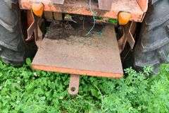 ALLIS CHALMERS 'B' TRACTOR WITH HYDRAULIC UNDER MOUNT