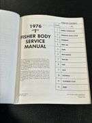 2 - 1976 & 1 - 1977 CHEVROLET FISHER BODY SERVICE MANUALS