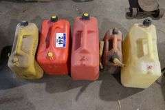 5 JERRY CANS