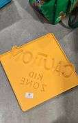 KNEX, DUPLO AND CAUTION KIDS ZONE PLASTIC SIGN