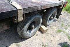 2009 HOMEBUILT TANDEM AXLE WATER TRAILER