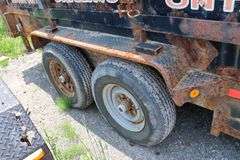2018 QUALITY 7'X12' TANDEM AXLE DUMP TRAILER