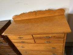 PINE CHEST OF DRAWERS - 46"X20"X55"
